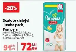 Carrefour Scutece chiloțel Jumbo Pack, Pampers Ofertă