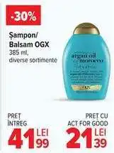 Carrefour Șampon/balsam OGX Ofertă