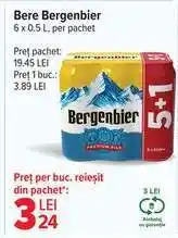 Carrefour Bere Bergenbier Ofertă