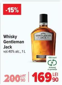 Carrefour Whisky Gentleman Jack Ofertă