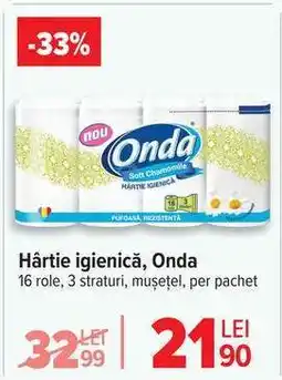 Carrefour Hârtie igienică, Onda Ofertă