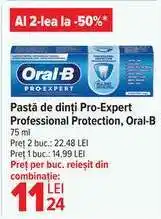 Carrefour Pastă de dinți Pro-Expert Professional Protection, Oral-B Ofertă