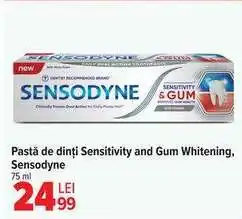 Carrefour Pastă de dinți Sensitivity and Gum Whitening, Sensodyne Ofertă