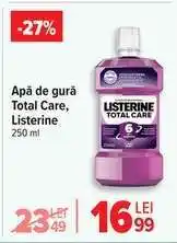 Carrefour Apă de gură Total Care Listerine Ofertă