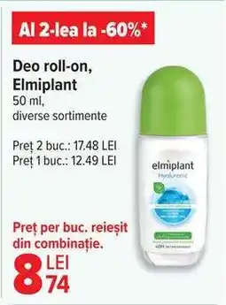 Carrefour Deo roll-on, Elmiplant Ofertă