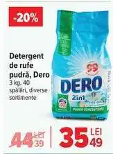 Carrefour Detergent de rufe pudră Dero Ofertă