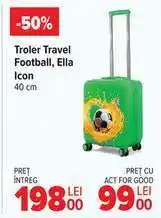 Carrefour Troler Travel Football, Ella Icon Ofertă