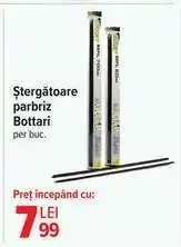 Carrefour Ștergătoare parbriz Bottari Ofertă