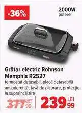 Carrefour Grătar electric Rohnson Memphis R2527 Ofertă