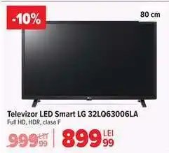 Carrefour Televizor LED Smart LG 32LQ63006LA Ofertă