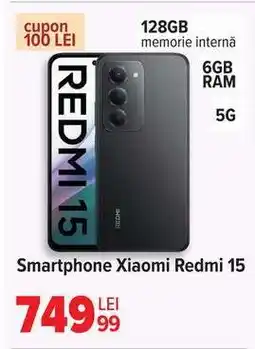 Carrefour Smartphone Xiaomi Redmi 15 Ofertă