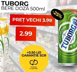 Simos Tuborg bere doză Ofertă