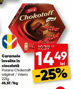 PROFI Caramele învelite în ciocolată Ofertă