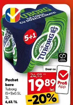 PROFI Pachet bere Tuborg Ofertă