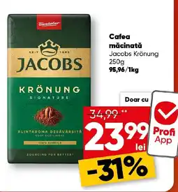 PROFI Cafea măcinată Jacobs Krönung Ofertă
