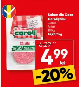 PROFI Salam din Casa Caroliştilor Caroli feliat Ofertă