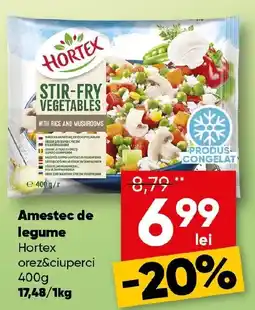 PROFI Amestec de legume Hortex orez&ciuperci Ofertă