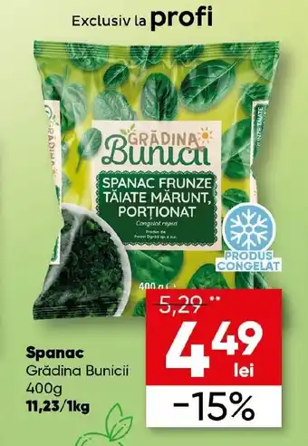 PROFI Spanac Grădina Bunicii Ofertă