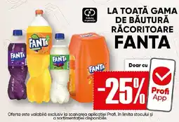 PROFI La toată gama de băutură răcoritoare Fanta Ofertă