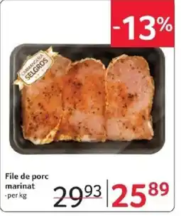 Selgros File de porc marinat Ofertă