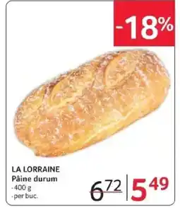 Selgros LA LORRAINE Pâine durum Ofertă