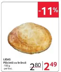 Selgros LIDAS Plǎăcintă cu brânză Ofertă