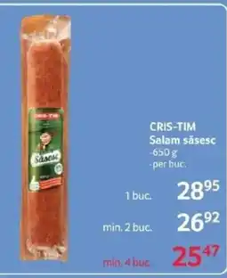 Selgros CRIS-TIM Salam săsesc Ofertă