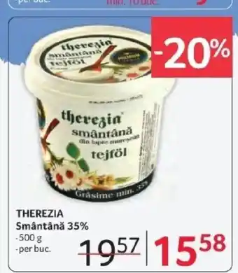 Selgros THEREZIA Smântână 35% Ofertă