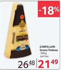 Selgros ZARPELLON Grana Padano Ofertă