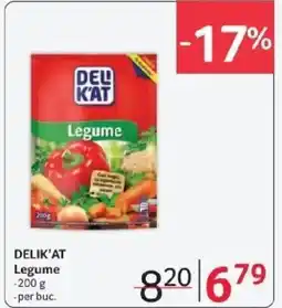 Selgros DELIK'AT Legume Ofertă