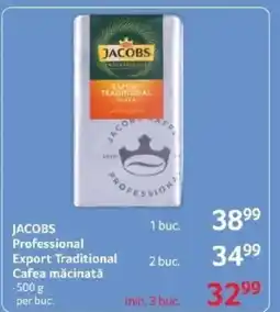 Selgros JACOBS Professional Export Traditional Cafea măcinată Ofertă