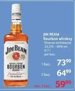 Selgros JIM BEAM Bourbon whiskey Ofertă