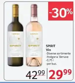 Selgros SPIRIT Vin Ofertă