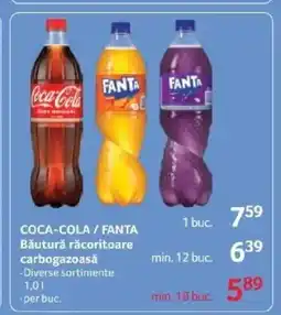 Selgros COCA-COLA / FANTA Băutură răcoritoare carbogazoasă Ofertă