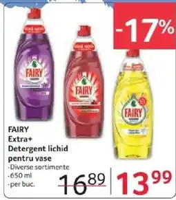Selgros FAIRY Extra+ Detergent lichid pentru vase Ofertă