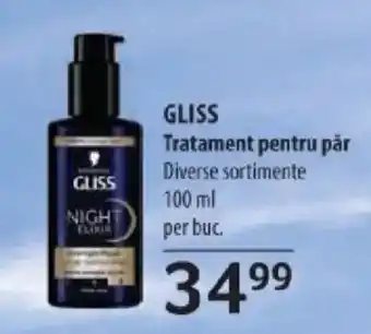 Selgros GLISS Tratament pentru păr Ofertă