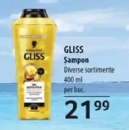 Selgros GLISS Șampon Ofertă