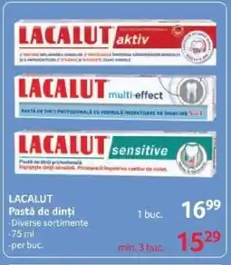 Selgros LACALUT Pastă de dinți Ofertă