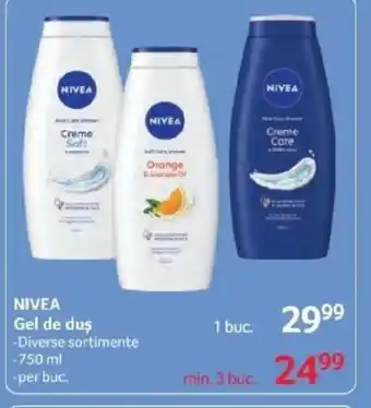 Selgros NIVEA Gel de duş Ofertă