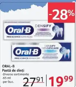 Selgros ORAL-B Pastǎ de dinți Ofertă