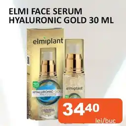 Unicarm Elmi face serum hyaluronic gold Ofertă