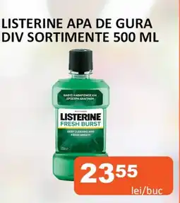 Unicarm Listerine apa de gura div sortimente Ofertă