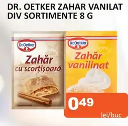 Unicarm Dr. oetker zahar vanilat div sortimente Ofertă