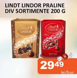 Unicarm Lindt lindor praline div sortimente Ofertă