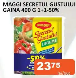 Unicarm Maggi secretul gustului gaina 1+1-50% Ofertă