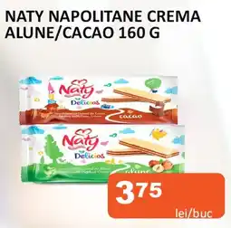 Unicarm Naty napolitane crema alune/cacao Ofertă