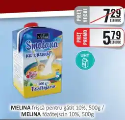 CBA MELINA frişcă pentru gătit 10% Ofertă