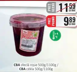 CBA CBA sfeclă roşie Ofertă
