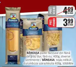 CBA BĂNEASA paste făinoase din făină de grâu dur, fără ou Ofertă