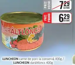 CBA LUNCHEON carne de porc la conservă Ofertă